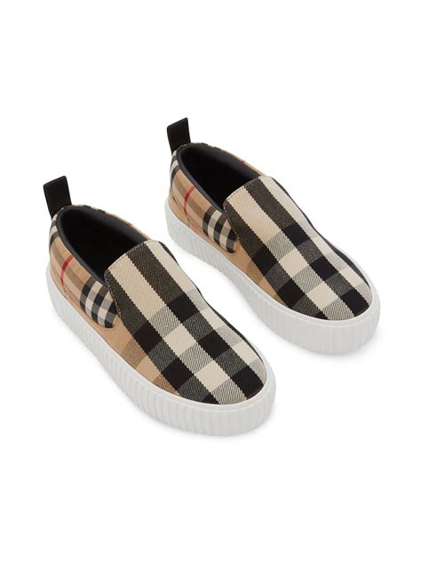 burberry slip on sale|children's burberry shoes.